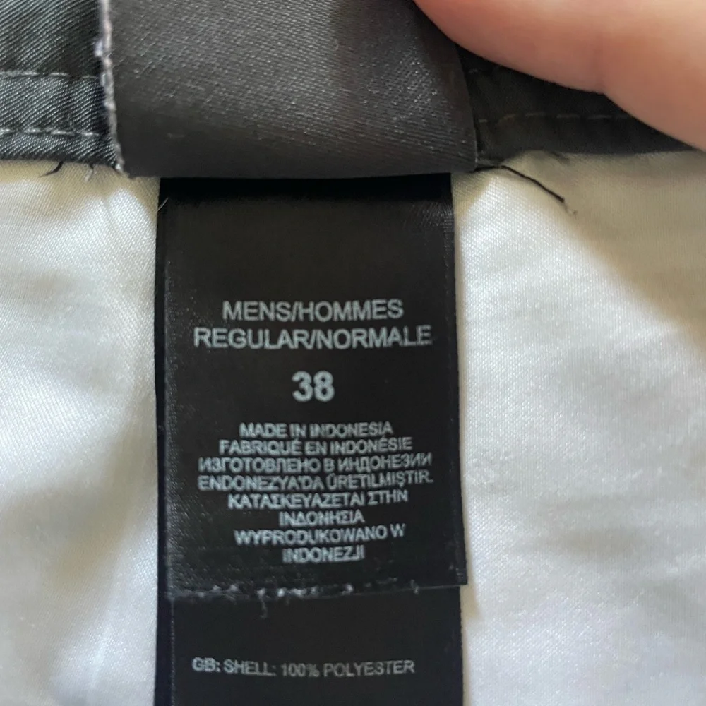 The North Face Mens Swim Trunks‎ Black White Plaid Drawstring Size 38